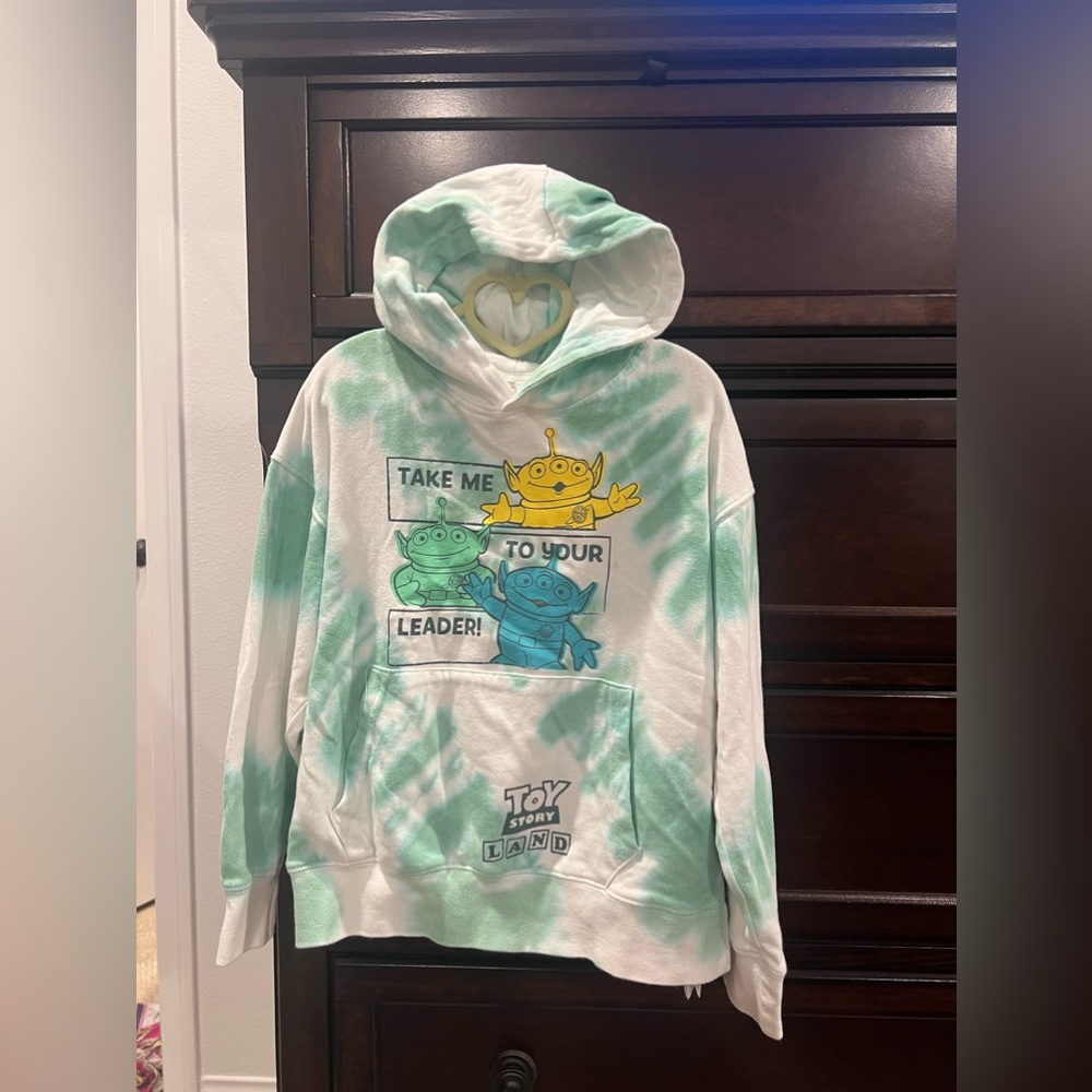Toy story boys size 7/8 100% cotton hoodie
